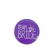Load image into Gallery viewer, Bride To Be Golden Black Diamond Badge Hen Party Bridesmaid Decoration Bachelor Party Team Bride Badge Wedding Supplies TW01