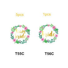 Load image into Gallery viewer, Combined Sale Team Bride Bachelorette Party Bracelet Bride To Be Decoration Mariage Accessories Hen Night Wedding Supplies Decor