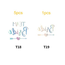 Load image into Gallery viewer, Combined Sale Team Bride Bachelorette Party Bracelet Bride To Be Decoration Mariage Accessories Hen Night Wedding Supplies Decor