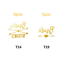 Load image into Gallery viewer, Combined Sale Team Bride Bachelorette Party Bracelet Bride To Be Decoration Mariage Accessories Hen Night Wedding Supplies Decor