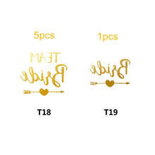 Load image into Gallery viewer, Combined Sale Team Bride Bachelorette Party Bracelet Bride To Be Decoration Mariage Accessories Hen Night Wedding Supplies Decor