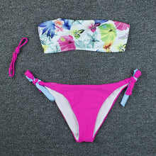 Load image into Gallery viewer, FLORAL-LEAF BIKINI