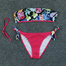 Load image into Gallery viewer, FLORAL-LEAF BIKINI