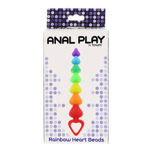 Load image into Gallery viewer, ToyJoy Rainbow Heart Anal Beads
