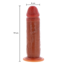 Load image into Gallery viewer, ToyJoy Get Real Silicone Foreskin Dong 7.5 Inch
