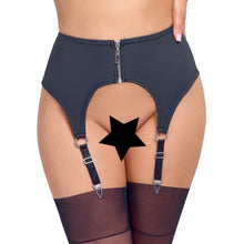 Load image into Gallery viewer, Cottelli Zip Suspender Belt
