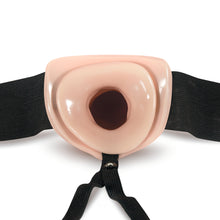 Load image into Gallery viewer, Dr. Skin Hollow Strap On 7 Inch Vanilla
