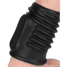 Load image into Gallery viewer, Lovetoy Spiral Vibrating Penis Sleeve
