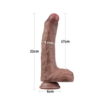Load image into Gallery viewer, Lovetoy Dual Layered Silicone Dildo 8.5 Inches
