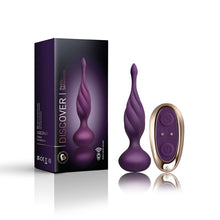 Load image into Gallery viewer, Rocks Off Petite Sensations Discover Butt Plug Purple
