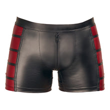 Load image into Gallery viewer, NEK Matte Look Pants In Black and Red

