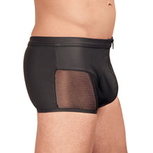 Load image into Gallery viewer, NEK Matte Look Pants With Zip Opening Black
