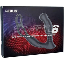 Load image into Gallery viewer, Nexus Simul8 Dual Prostate And Perineum Cock And Ball Toy
