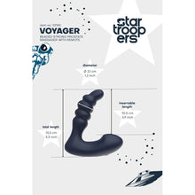 Load image into Gallery viewer, Startroopers Voyager Prostate Massager
