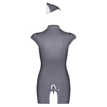 Load image into Gallery viewer, Obsessive Grey Stewardess Costume
