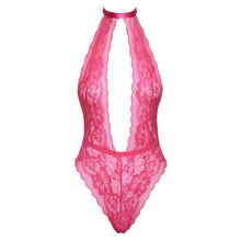 Load image into Gallery viewer, Kissable Halterneck Lace Body Pink
