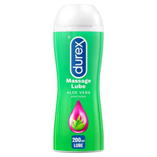 Load image into Gallery viewer, Durex Massage Lube Aloe Vera Soothing 200ml
