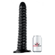 Load image into Gallery viewer, Trident Ridged Dildo Large
