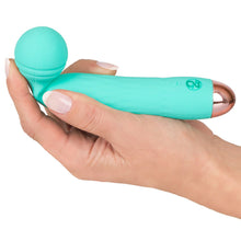 Load image into Gallery viewer, Cuties Silk Touch Rechargeable Mini Vibrator Green
