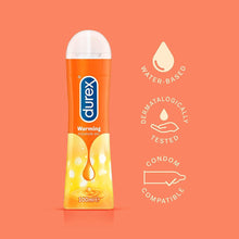 Load image into Gallery viewer, Durex Warming Gel Lubricant 100ml
