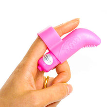 Load image into Gallery viewer, Pink Mini Finger Vibrator
