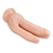 Load image into Gallery viewer, Dr. Skin Dual 8 Inch Dual Penetrating Dildo With Suction Cup
