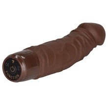 Load image into Gallery viewer, Stud Silicone Woody Flesh Brown Vibrator
