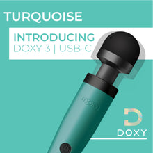 Load image into Gallery viewer, Doxy Wand 3 Turquoise USB Powered
