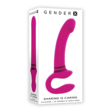 Load image into Gallery viewer, Gender X Sharing Is Caring Rechargeable Silicone Dual Vibrator
