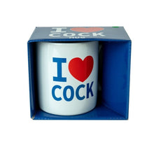 Load image into Gallery viewer, White I Love Cock Mug
