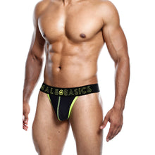 Load image into Gallery viewer, Male Basics Neon Thong Yellow
