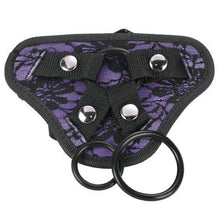 Load image into Gallery viewer, Me You Us Lace Harness With Bullet Pocket
