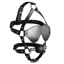 Load image into Gallery viewer, Ouch Xtreme Blindfolded Harness With Solid Ball Gag
