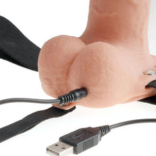 Load image into Gallery viewer, Fetish Fantasy 11 Inch Hollow Rechargeable Strapon
