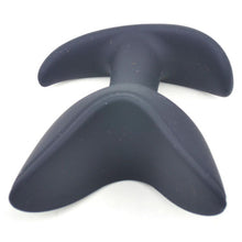 Load image into Gallery viewer, Black Silicone Ass Anchor Butt Plug
