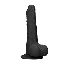Load image into Gallery viewer, RealRock 9 Inch Dong With Testicles Black
