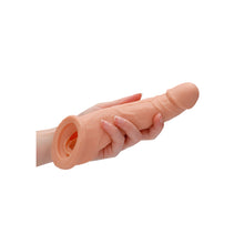 Load image into Gallery viewer, RealRock 8 Inch Penis Sleeve Flesh Pink
