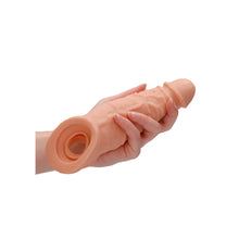 Load image into Gallery viewer, RealRock 9 Inch Penis Sleeve Flesh Pink
