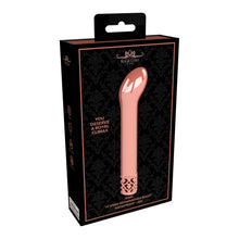 Load image into Gallery viewer, Royal Gems Jewel Rechargeable G Spot Bullet Rose Gold
