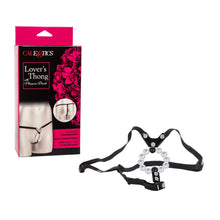 Load image into Gallery viewer, Lovers Thong With Pleasure Pearls
