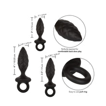 Load image into Gallery viewer, 3 Piece Silicone Anal Probe Kit
