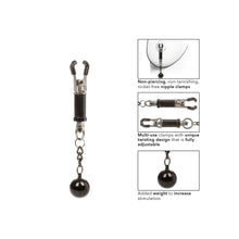 Load image into Gallery viewer, Nipple Grips Weighted Twist Nipple Clamps
