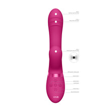 Load image into Gallery viewer, Vive Tani Finger Motion With Pulse Wave Vibrator Pink
