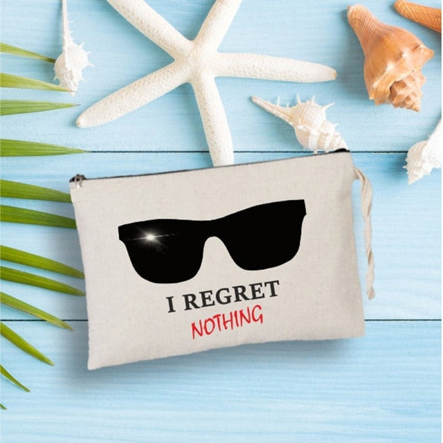 I Regret Nothing Oh Shit Kit Recovery Bag Bachelorette hen Party bridal shower Wedding bride to be Bridesmaid gift decoration