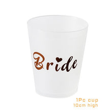 Load image into Gallery viewer, Disposable Bachelorette Hen Party Tableware Bride To Be Team Wedding decoration Bridal Shower Party Favors Decoration Supplies
