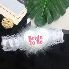 Load image into Gallery viewer, Wedding decoration Bride To Be Bachelorette Party Supplies team Bride Photo Props Set Sash Balloon Veil Hen Party Bridal Shower
