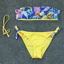 Load image into Gallery viewer, FLORAL-LEAF BIKINI
